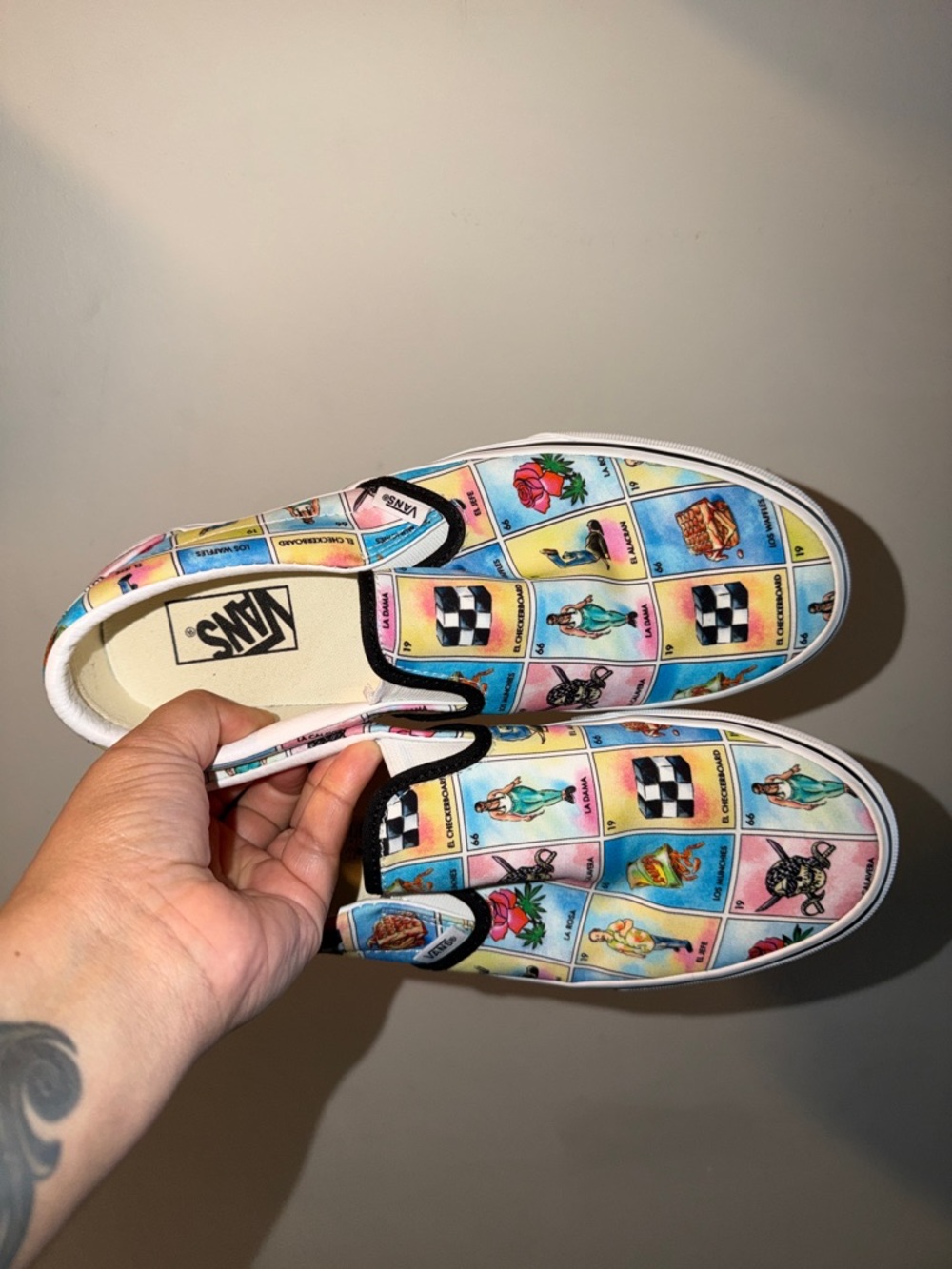 Vans Women’s Lotería Slip-On Sneakers